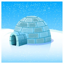 Cartoon Igloo
