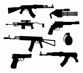 Gun Silhouette Collection
