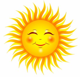 Smiling sun